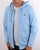 Lacoste Full Zip Hoodie Sky Blue