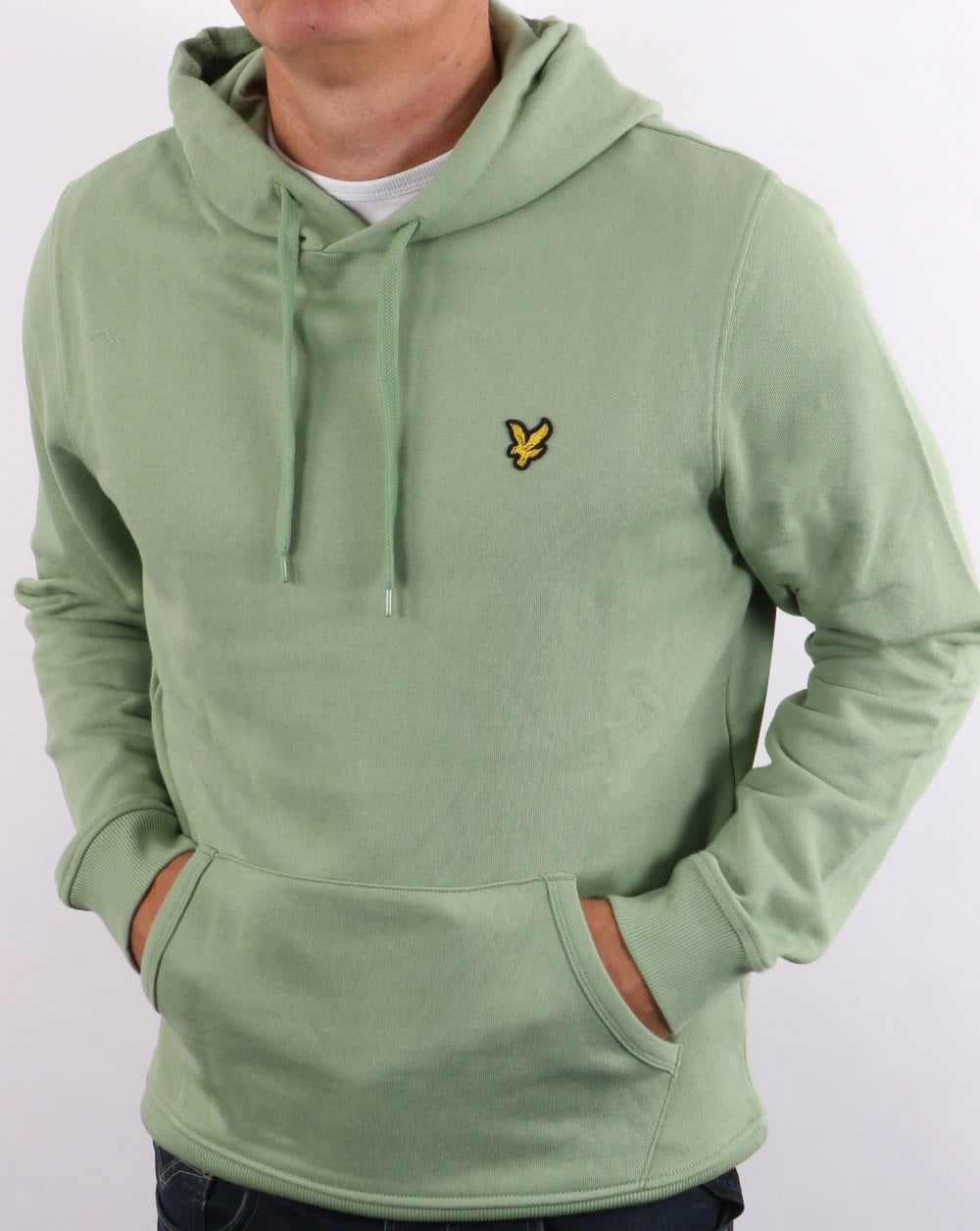 Lyle &amp; Scott Pullover Hoodie Farngrün