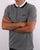 Barbour International Ampere Polo Grey Marl