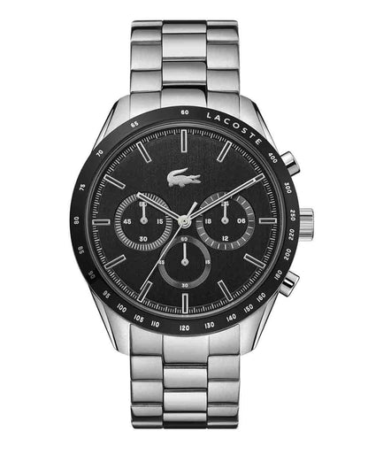 Lacoste Boston Uhr Schwarz/Silber