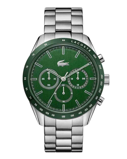 Lacoste Boston Uhr Grün/Silber