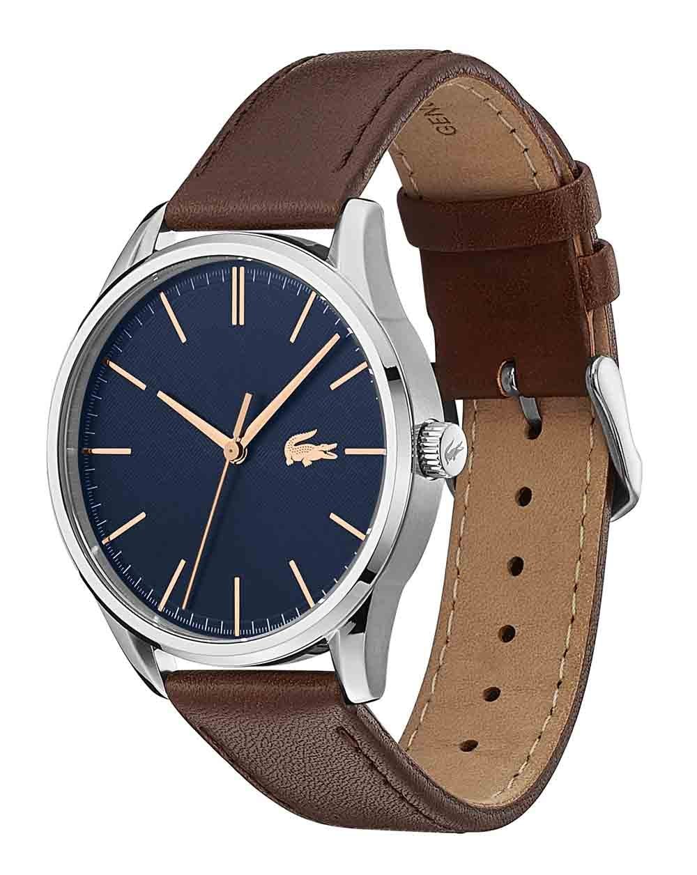 Lacoste Vienna Uhr Braun/Marineblau