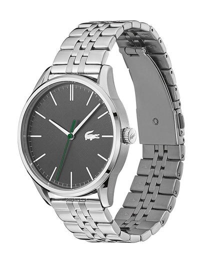 Lacoste Vienna Uhr Silber/Schwarz