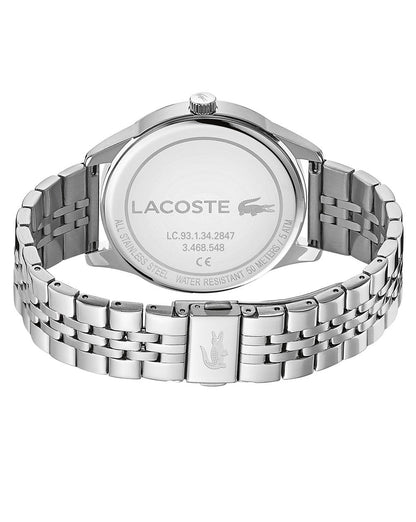 Lacoste Vienna Uhr Silber/Schwarz