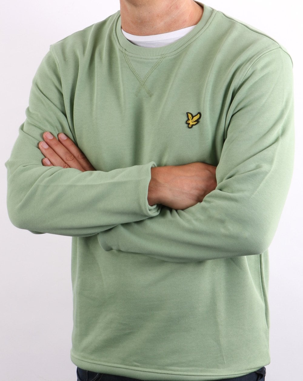 Lyle & Scott Crew Neck Sweatshirt Fern Green