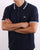 Lacoste Tipped Polo Shirt Navy/White