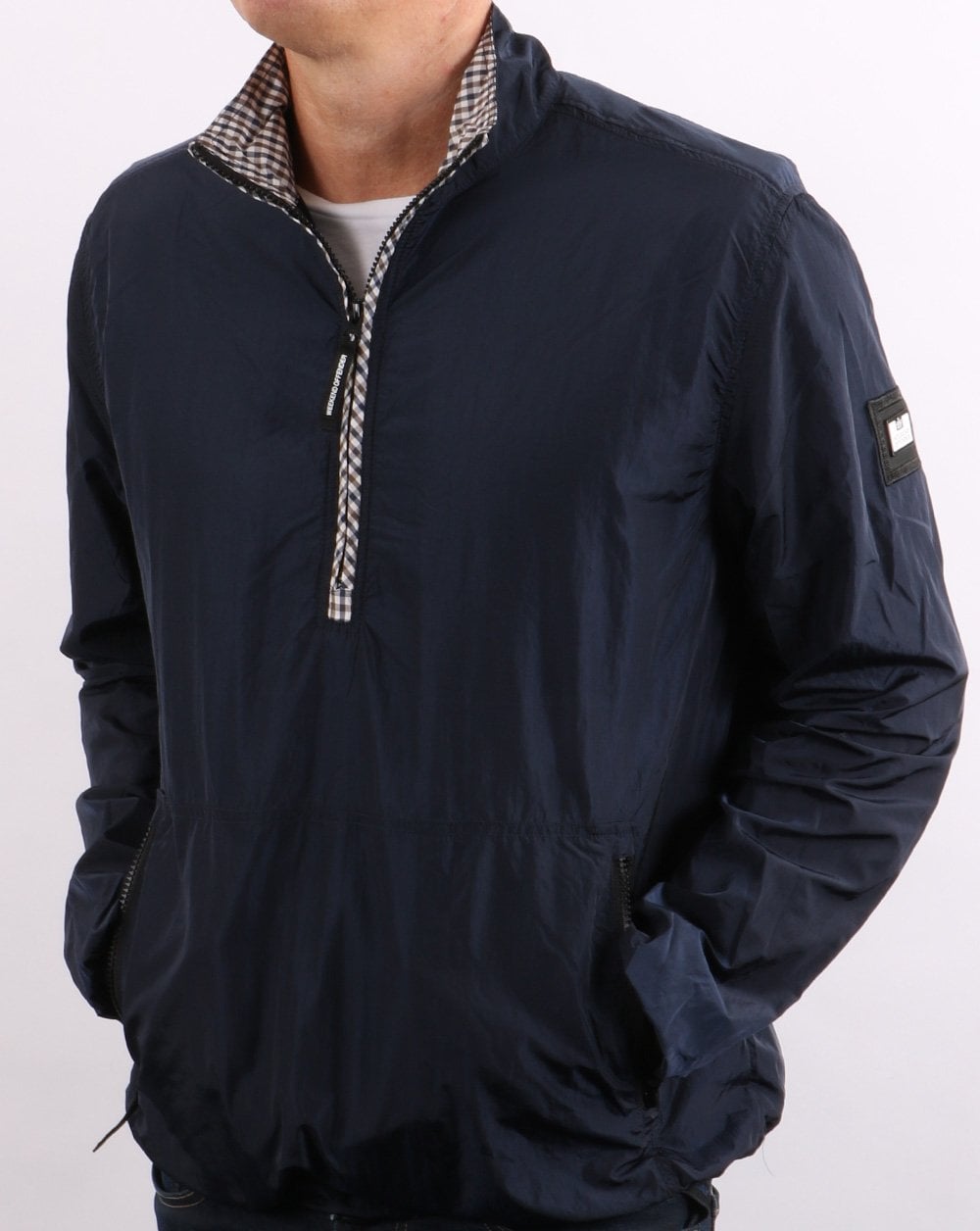Weekend Offender Covington Halbreißverschluss Marineblau