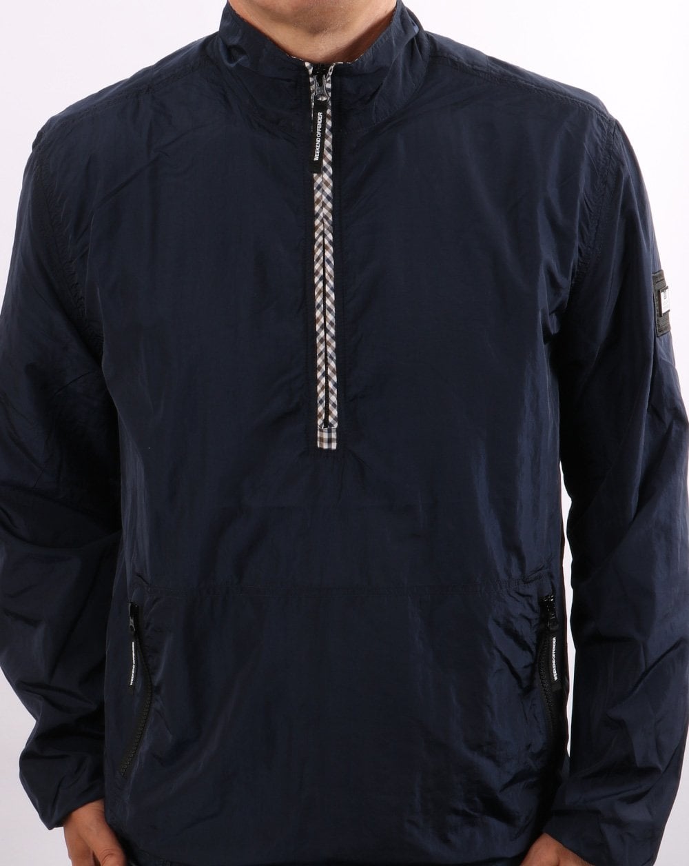 Weekend Offender Covington Halbreißverschluss Marineblau