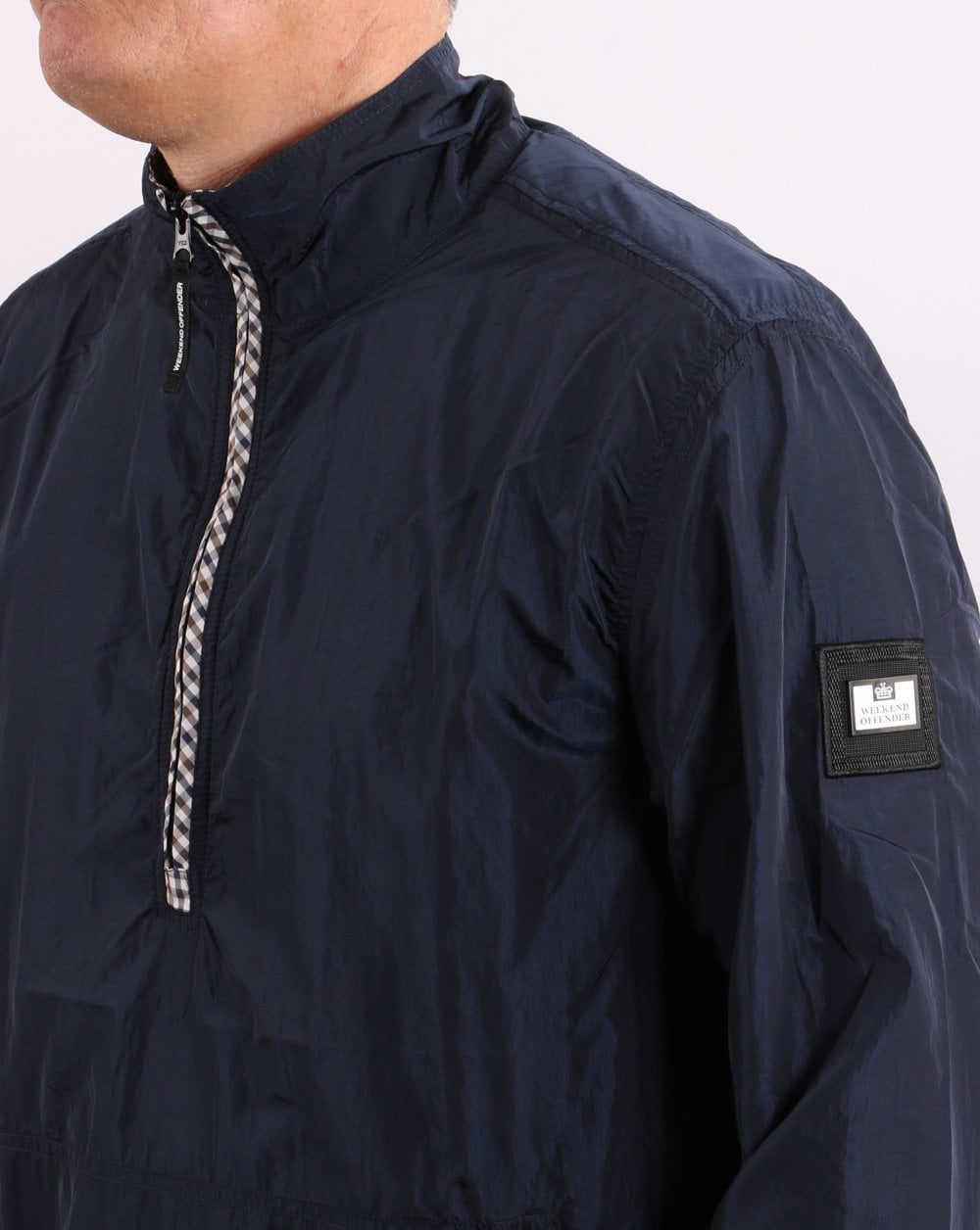 Weekend Offender Covington Halbreißverschluss Marineblau