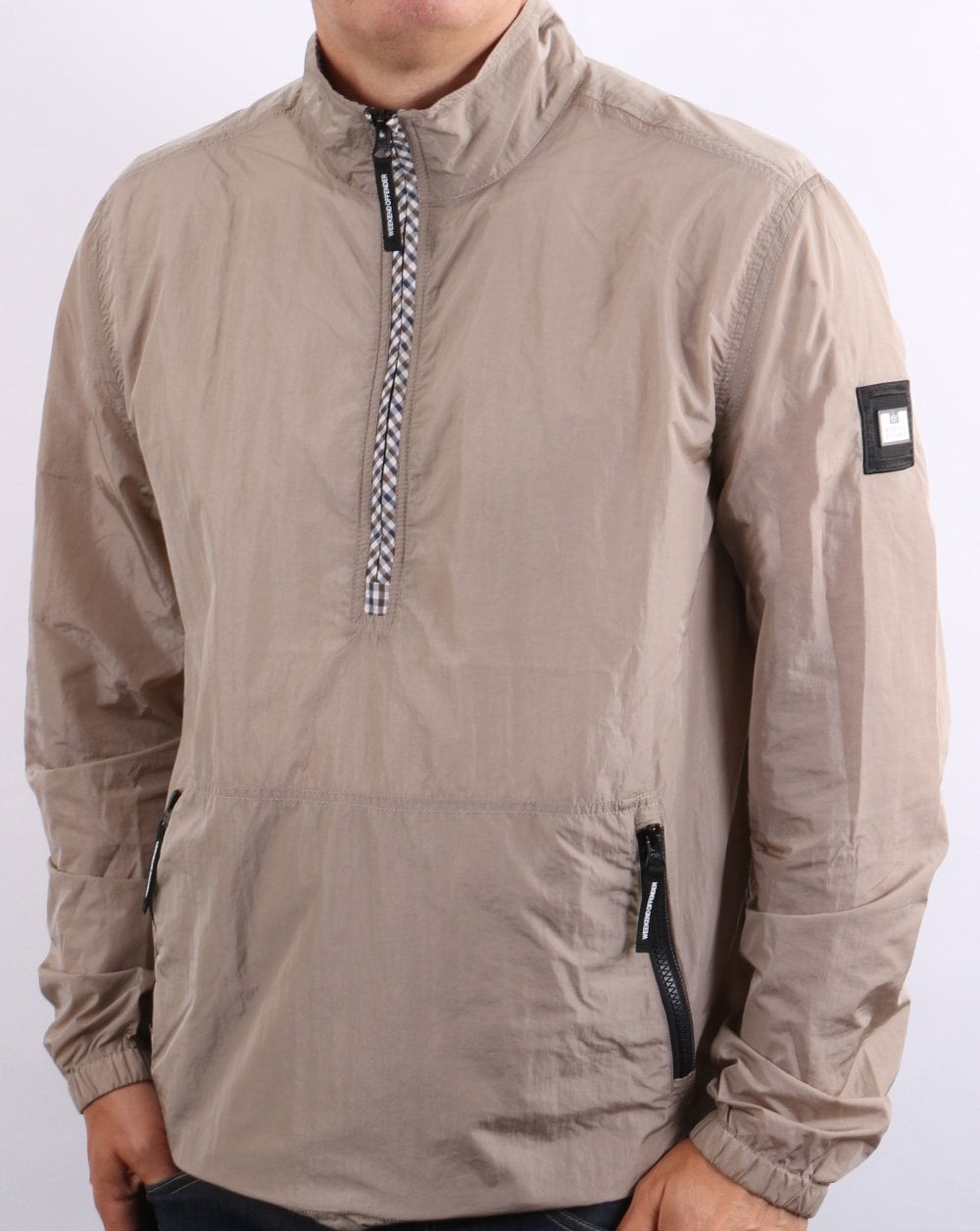 Weekend Offender Covington Half Zip Beige