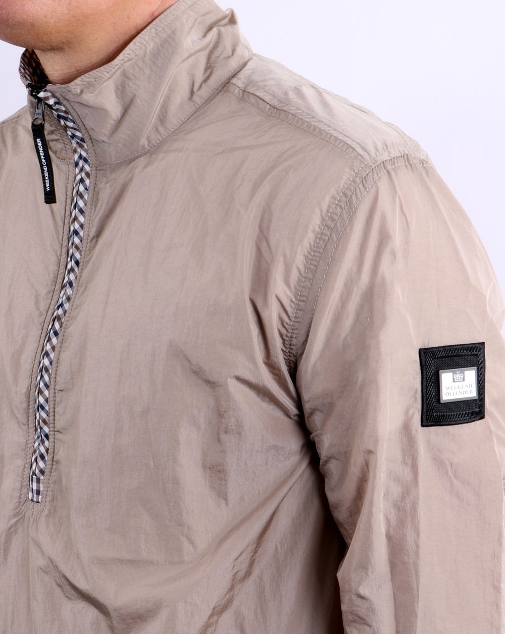 Weekend Offender Covington Halbreißverschluss Beige
