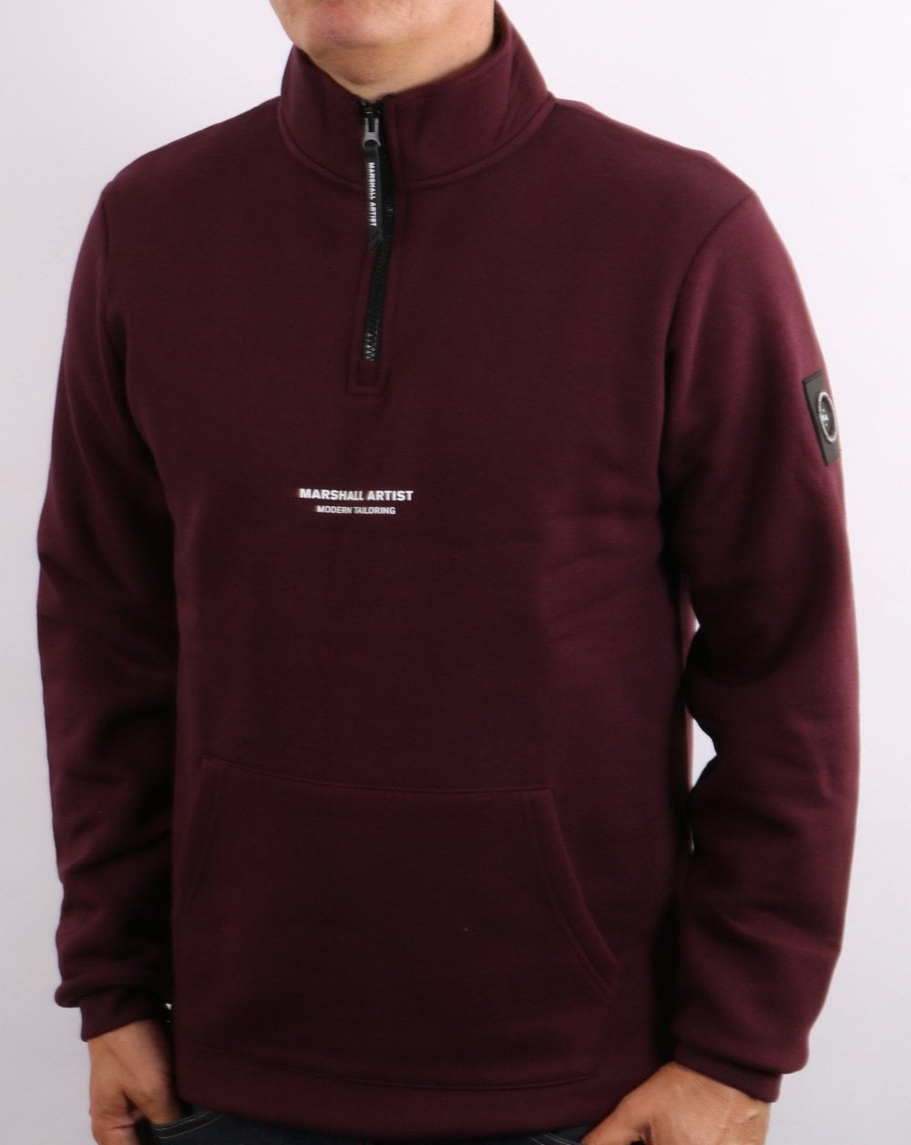 Marshall Artist Siren Half Zip Bordeaux