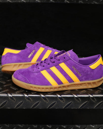 Adidas Hamburg Sneakers Lila/Gold