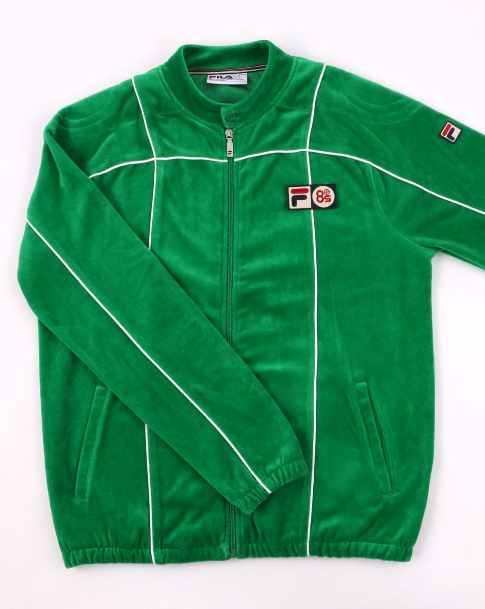 Fila Vintage Terrinda Pro Badge Trainingsjacke Kelly Green
