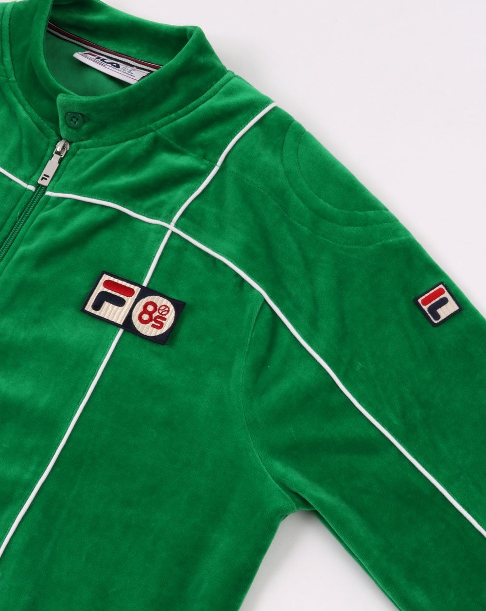 Fila Vintage Terrinda Pro Badge Trainingsjacke Kelly Green