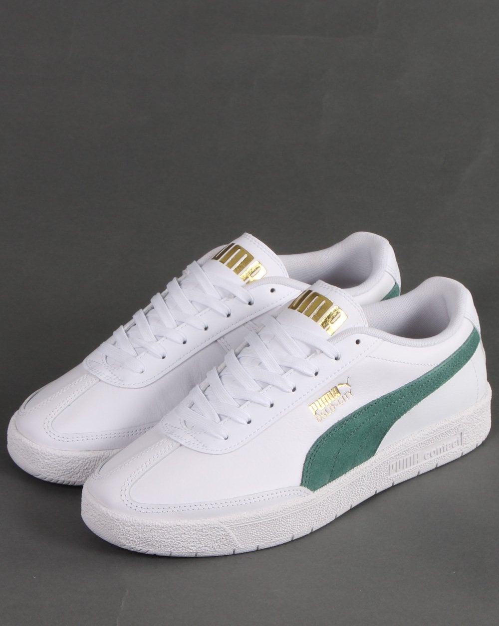 Puma Oslo City Sneakers Weiß/Grün