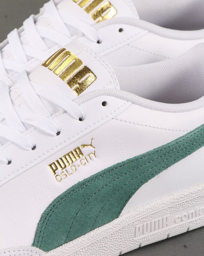 Puma Oslo City Sneakers Weiß/Grün