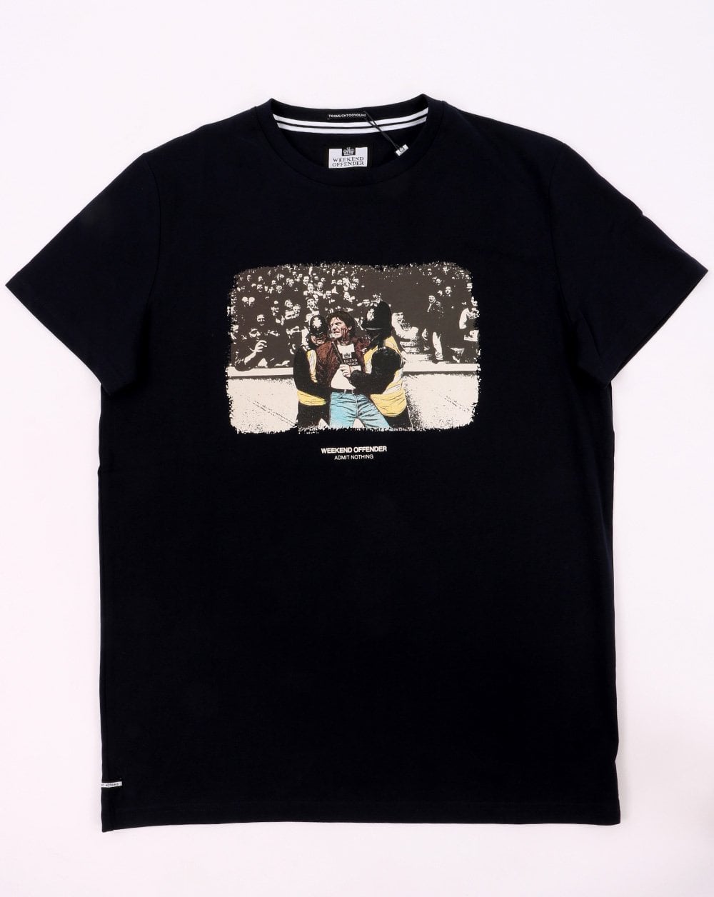 Weekend Offender ID T-Shirt Marineblau