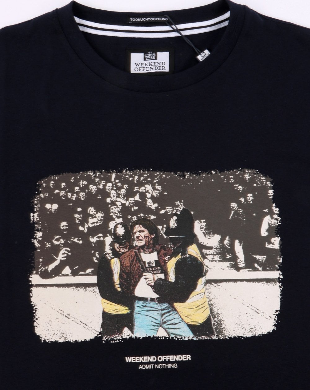 Weekend Offender ID T-Shirt Marineblau