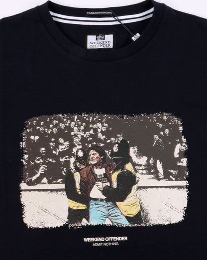 Weekend Offender ID T-Shirt Marineblau