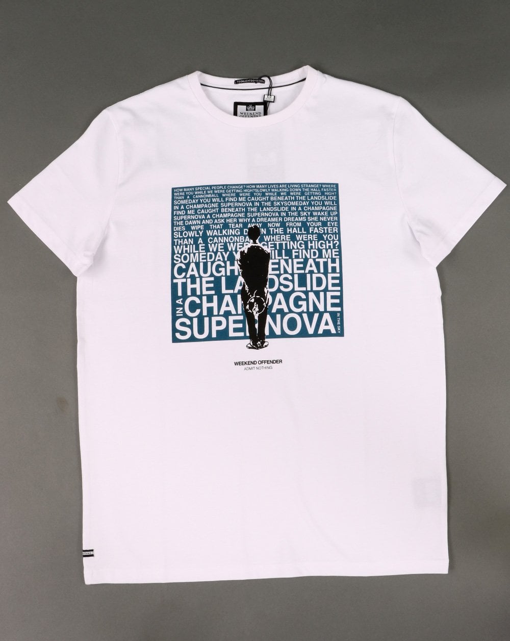 Weekend Offender Supernova T-Shirt Weiß