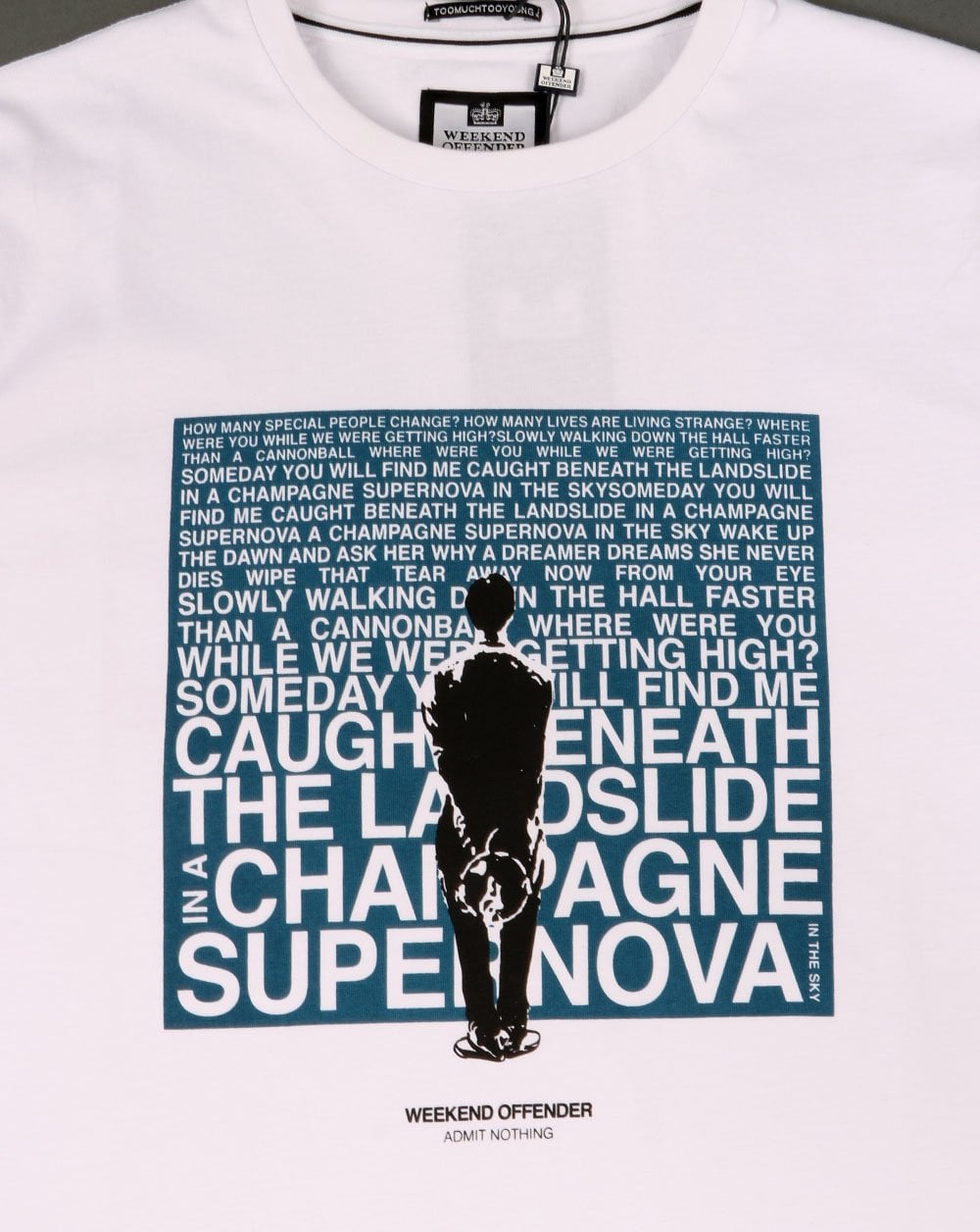 Weekend Offender Supernova T-Shirt Weiß