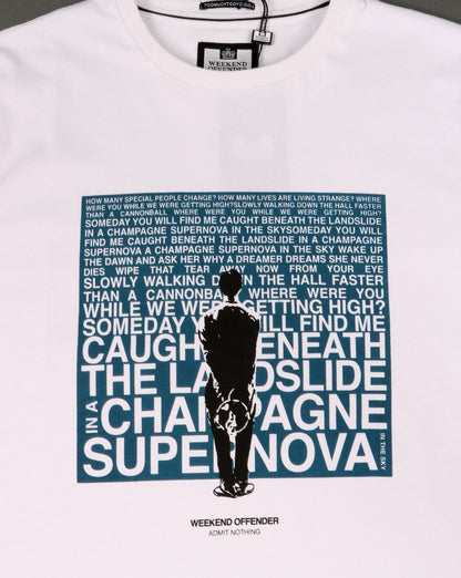 Weekend Offender Supernova T-Shirt Weiß