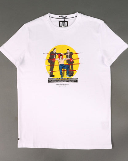 Weekend Offender Mickey T-Shirt Weiß