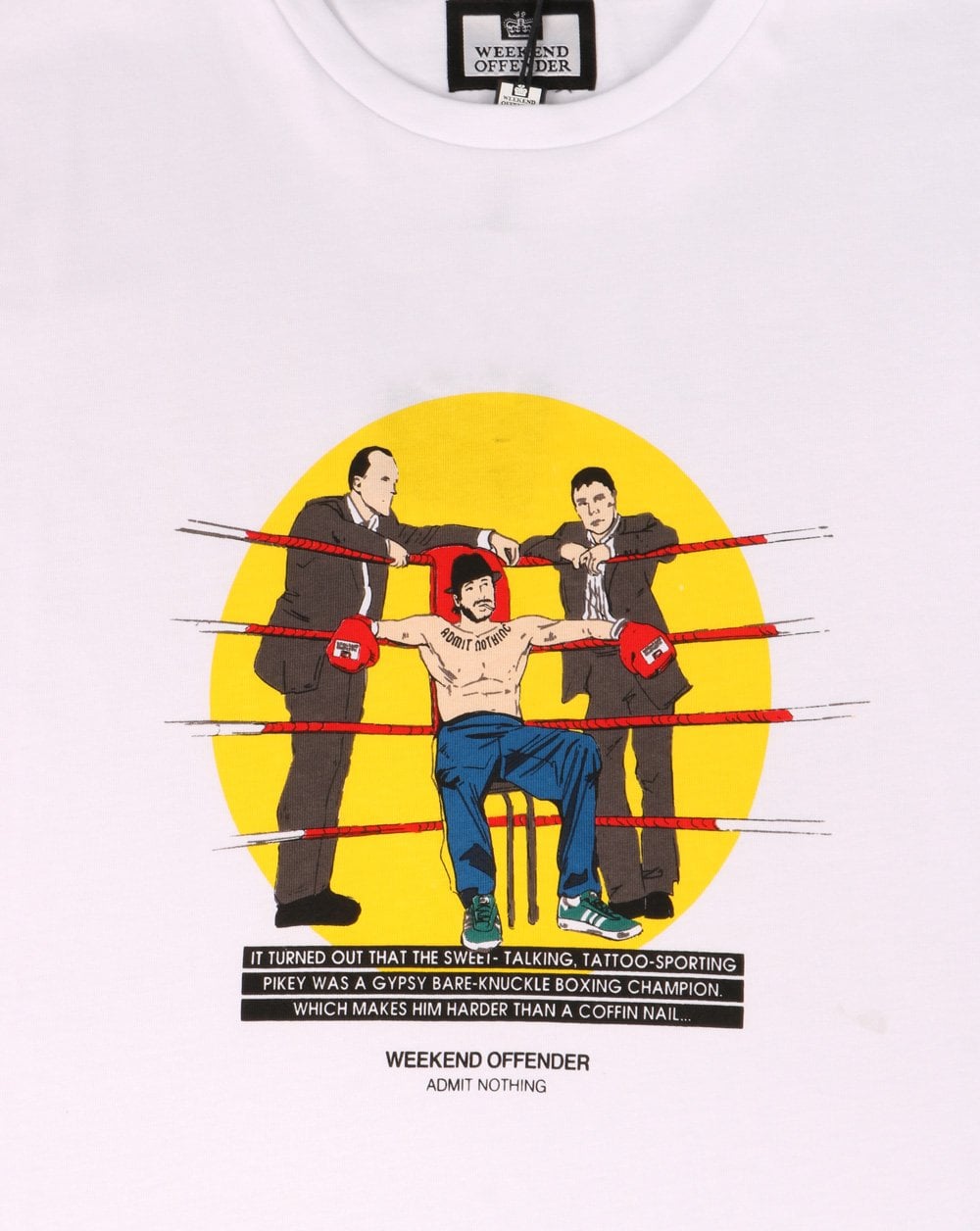 Weekend Offender Mickey T-Shirt Weiß