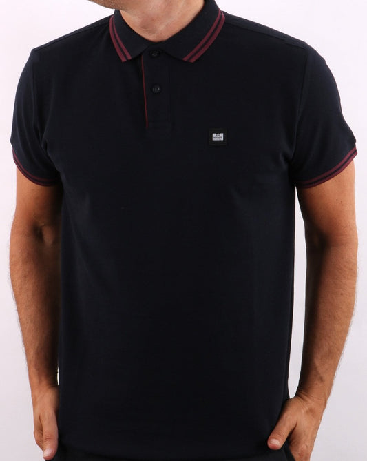 Weekend Offender Viverno Poloshirt Marineblau