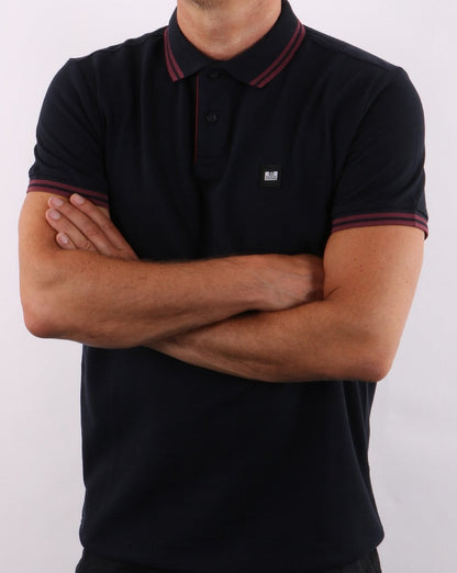 Weekend Offender Viverno Poloshirt Marineblau