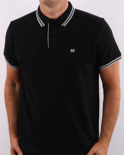 Weekend Offender Viverno Poloshirt Schwarz