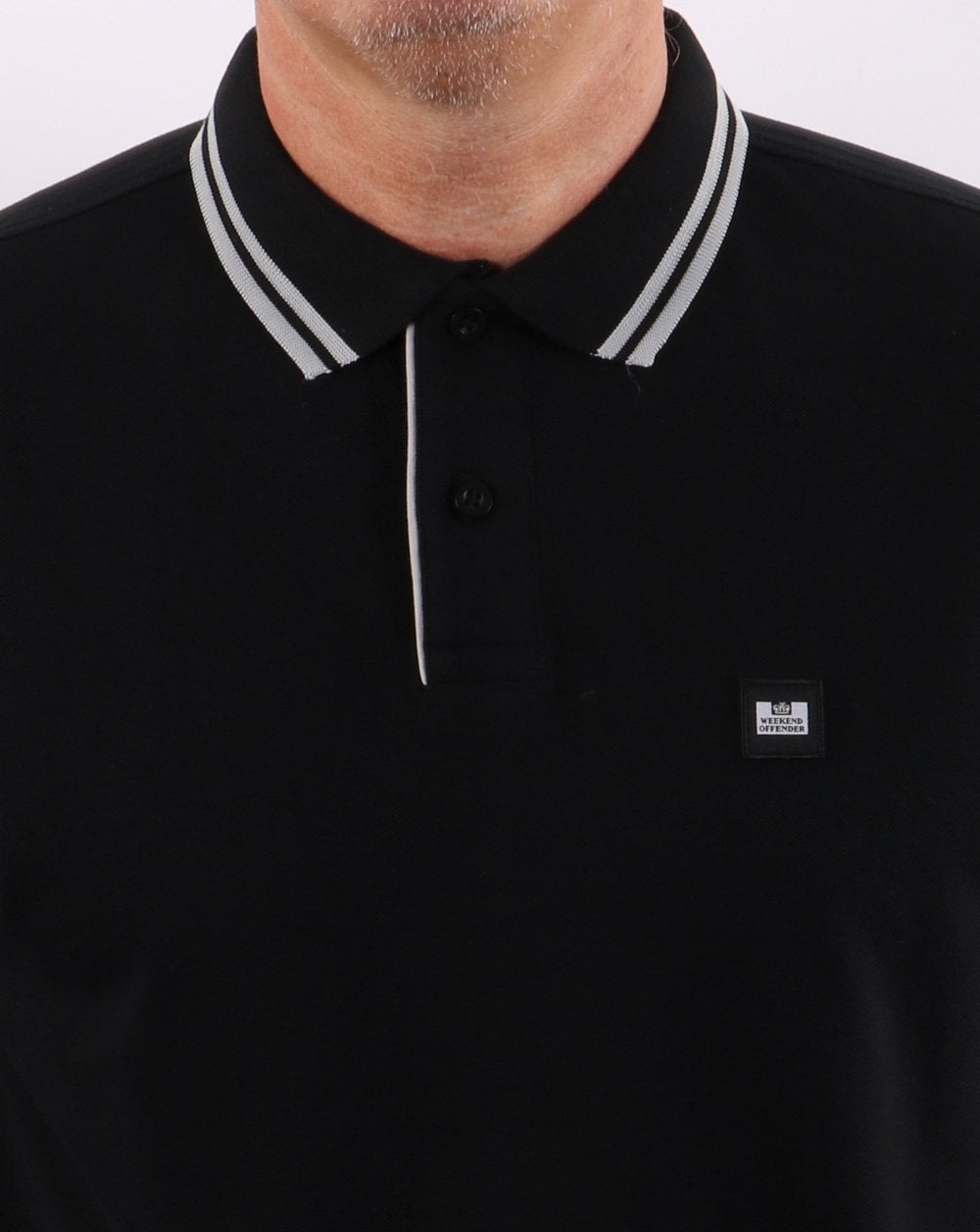 Weekend Offender Viverno Poloshirt Schwarz