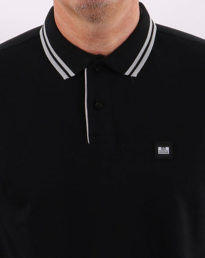 Weekend Offender Viverno Poloshirt Schwarz