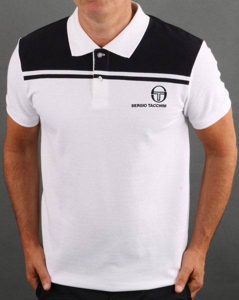 Sergio Tacchini New Young Line Polo Shirt White/Navy
