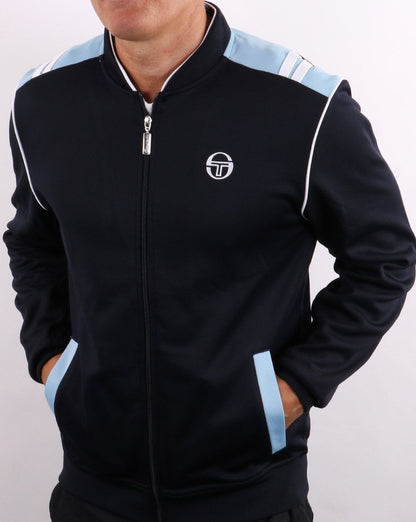 Sergio Tacchini Sammy Trainingsjacke Marineblau/Himmelblau
