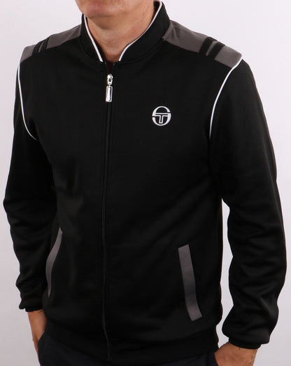 Sergio Tacchini Sammy Trainingsjacke Schwarz/Anthrazit