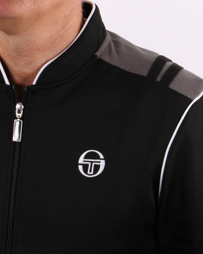Sergio Tacchini Sammy Trainingsjacke Schwarz/Anthrazit