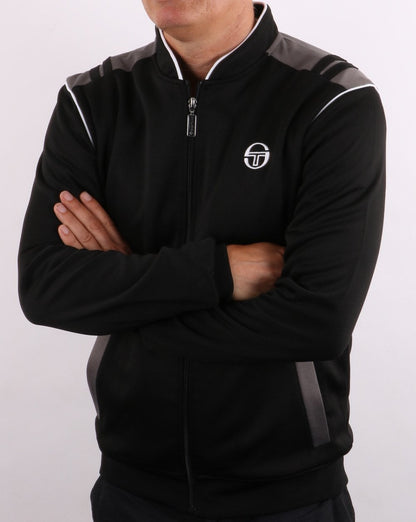 Sergio Tacchini Sammy Trainingsjacke Schwarz/Anthrazit