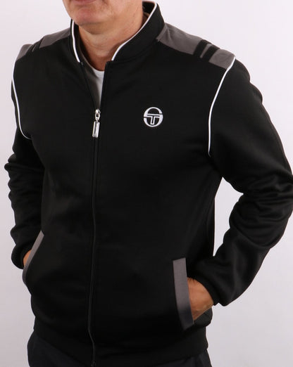 Sergio Tacchini Sammy Trainingsjacke Schwarz/Anthrazit