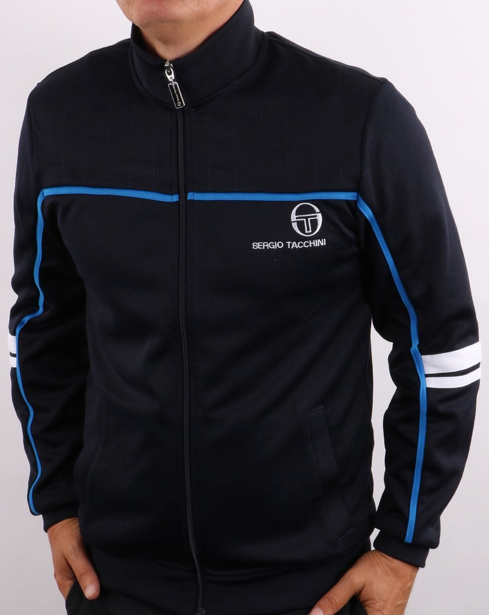 Sergio Tacchini Frankie Trainingsjacke Marineblau/Französischblau