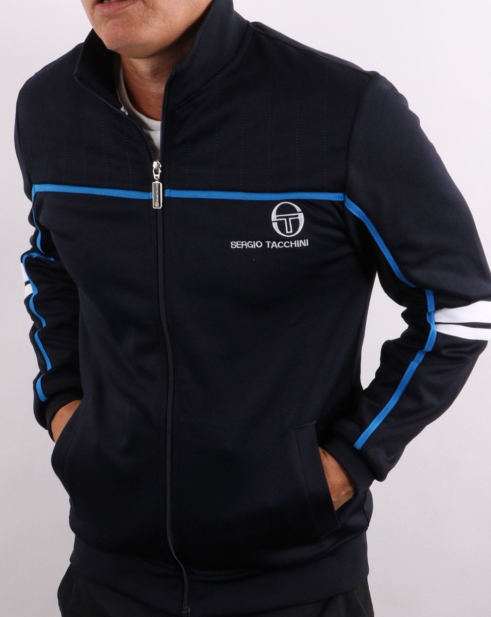 Sergio Tacchini Frankie Track Top Navy/French Blue