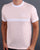 Sergio Tacchini Supermac T Shirt Blush Pink/White