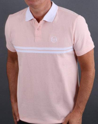 Sergio Tacchini – Supermac – Poloshirt in Blush Pink