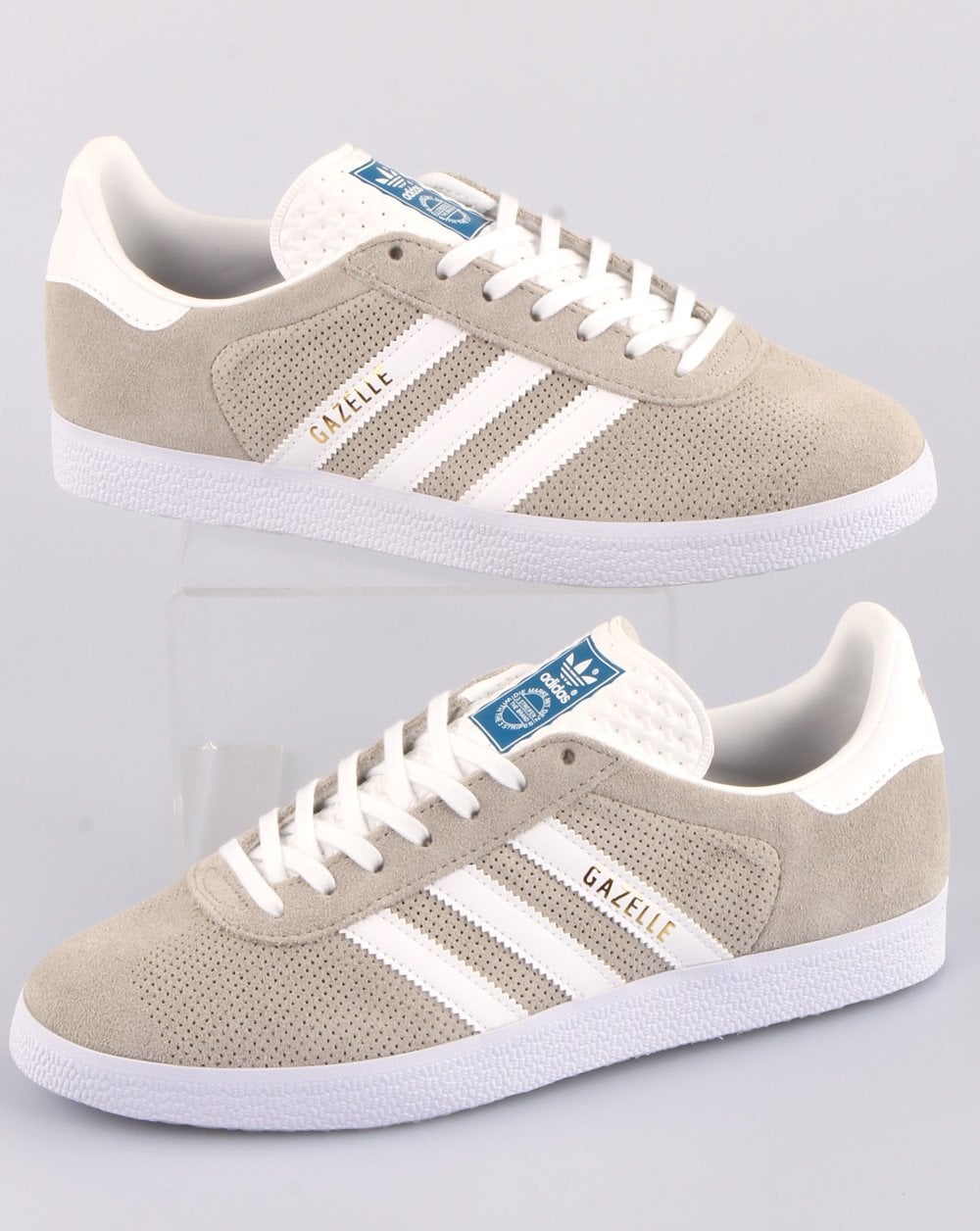 Adidas Gazelle Sneakers Grau/Weiß