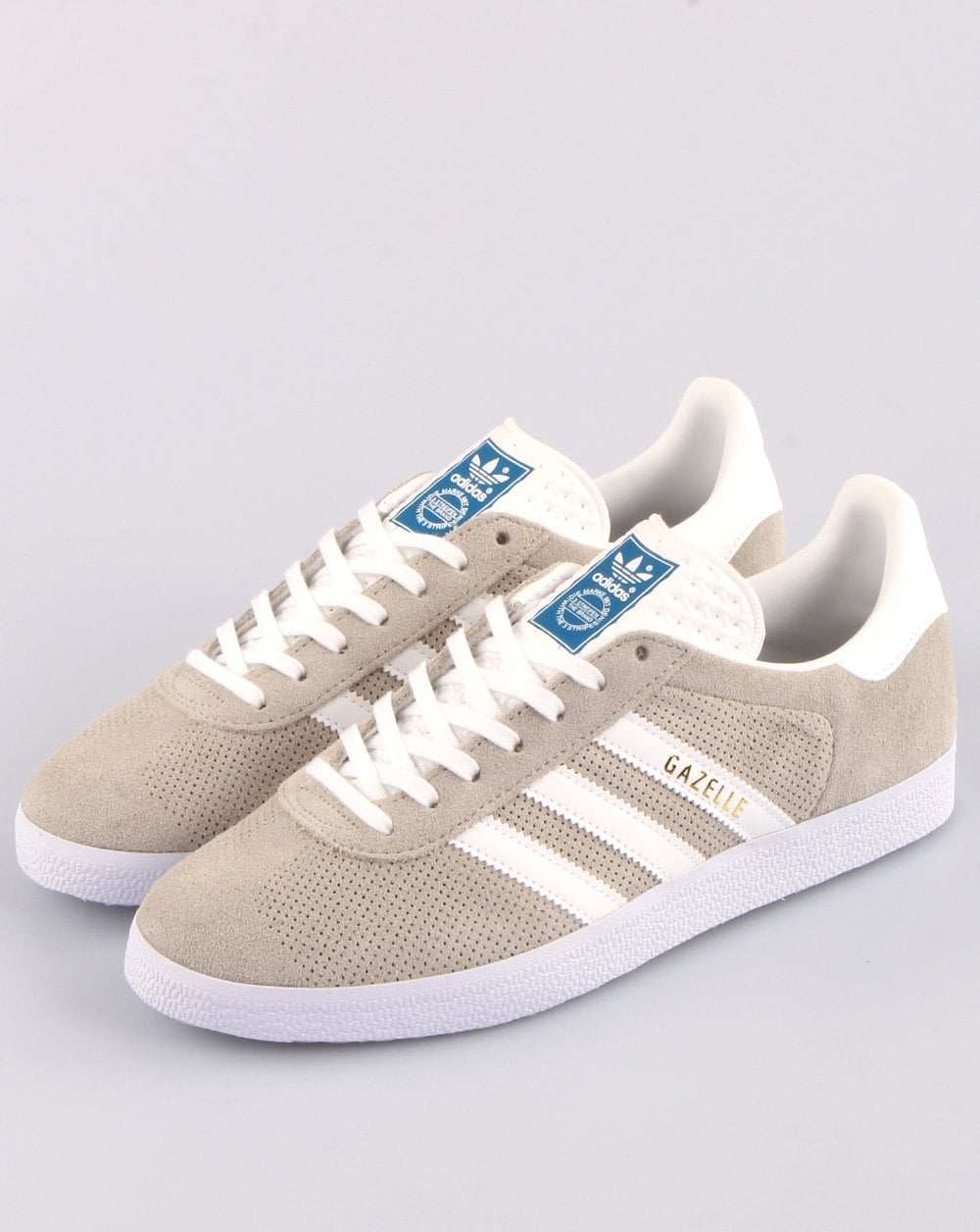 Adidas Gazelle Sneakers Grau/Weiß