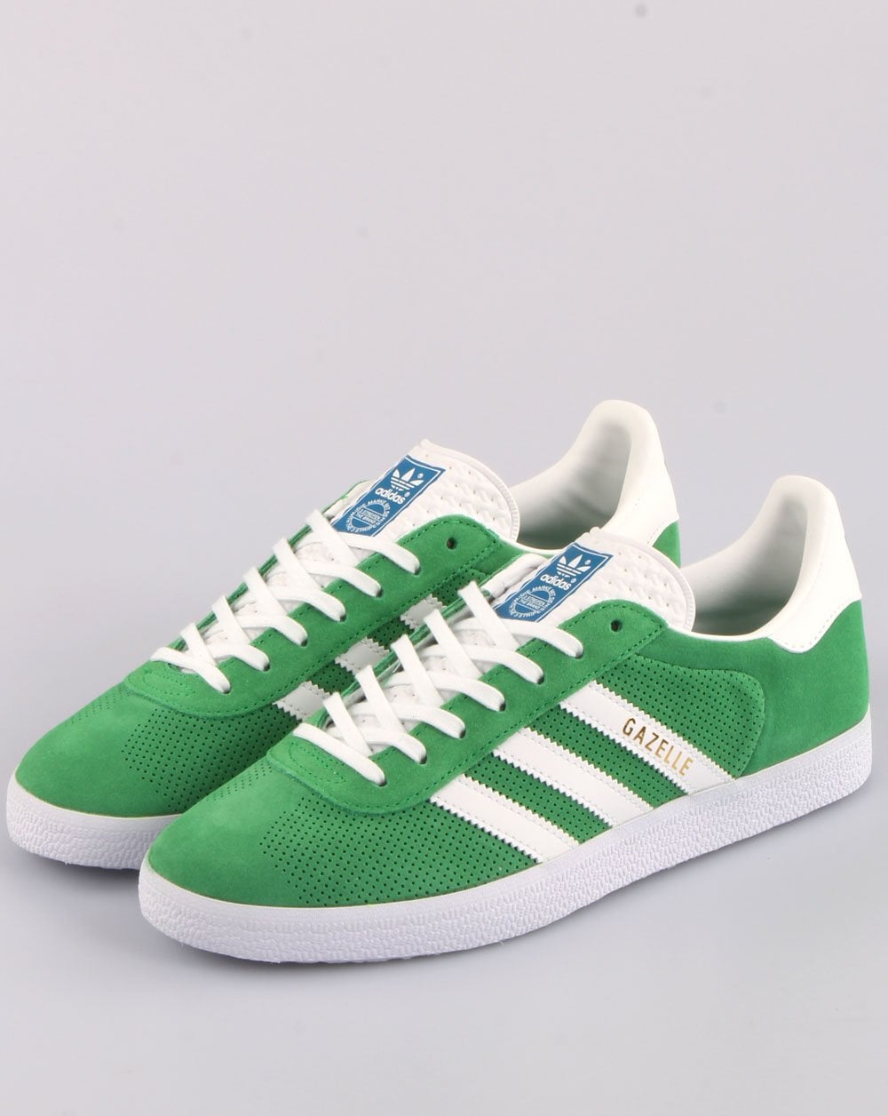 Adidas Gazelle Trainers Green/white