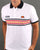 Ellesse Multi Stripe Polo Shirt White