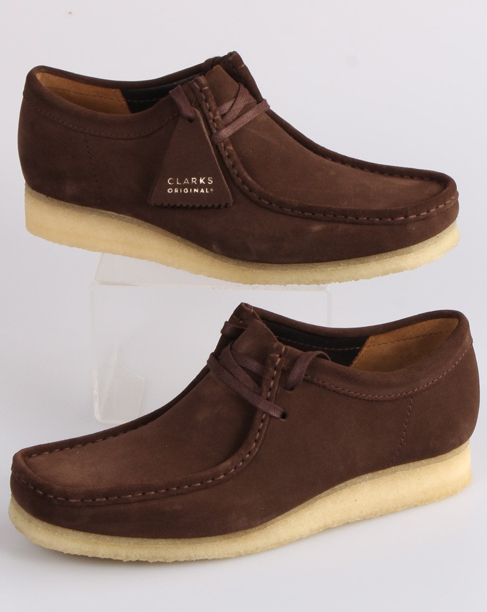 Clarks Originals Wallabee Schuh Dunkelbraun