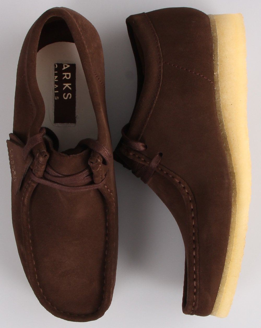 Clarks Originals Wallabee Schuh Dunkelbraun